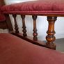 antique victorian armchair easy chair Image 3