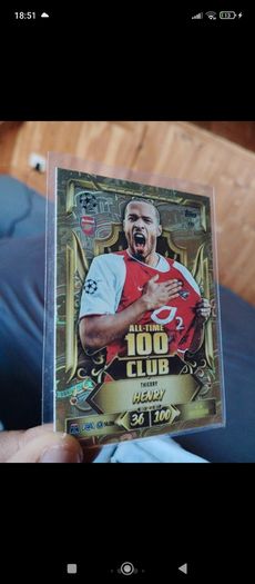 tierry Henry Golden card
