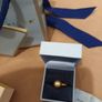 Silver newbridge pearl setting ring with Antique /Vintage  finish Image 5