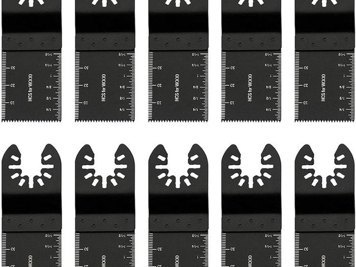 NEW SALE | 10PCS Oscillating Saw Blades Wood Metal Cutting Universal Quick Release Multitool Accessories