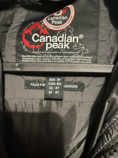 Canadian peak winter jacket