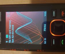 Nokia Express Music Model 5220 mobile phone, working perfect and in excellent condition, comes with charger