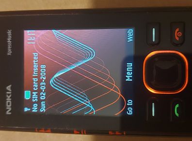 Nokia Express Music Model 5220 mobile phone, working perfect and in excellent condition, comes with charger