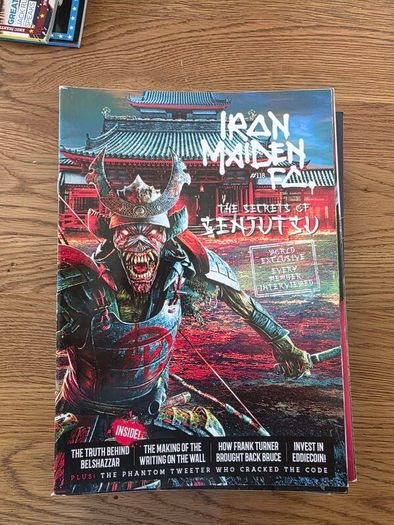 Iron Maiden Fan Club Magazines. Multiple Issues incl. number 100 & 99.5