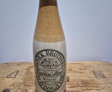 Bewick Brothers Blaydon on Tyne stoneware bottle.