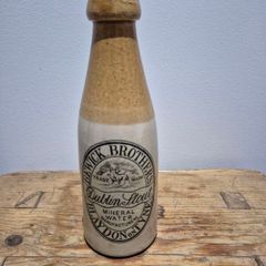 Bewick Brothers Blaydon on Tyne stoneware bottle.