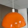 Enamel Light Shade with Ceiling Rose UNUSED. 2 for sale. Image 2
