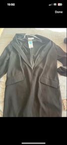 black trench coat