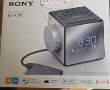 Sony fm/am clock radio