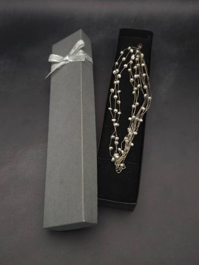 Vintage 925 Sterling Silver & Freshwater Pearls Bracelet