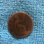 British 1 penny 1893 Image 2