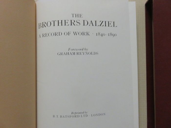 The Brothers Dalziel.. Reynolds. Folio .