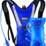 Hydration Backpack, Hydration Pack Water Backpack Vest with Water Bladder 2L Adjustable Lightweight Water Bag Hiking Cycling Rucksack (MULTIPLE COLOURS) Image 2