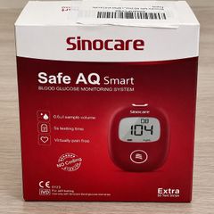 Sinocare Safe AQ Smart blood glucose monitoring system