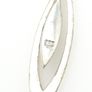 925 Vintage Sterling Silver & Mother of Pearl Pendant Image 5