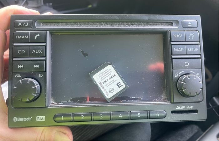 Nissan Radio Sd/map/nav/cd/mp3 Pin