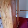 Large 3-Door Solid Pine Wardrobe & bedside locker Image 4