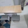 Modular and Wood Finished Dining Table with Stools Image 5