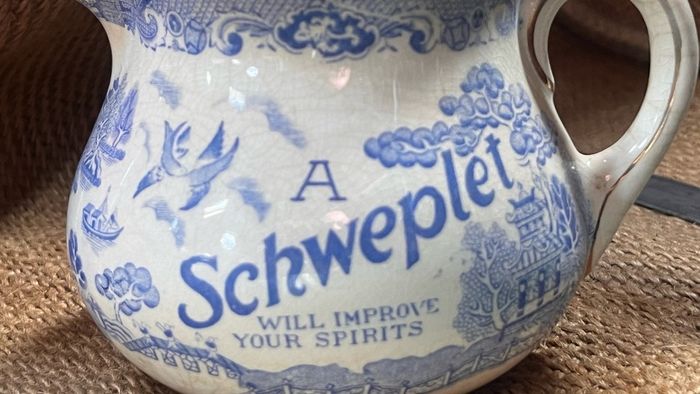 Rare Schweppes Water Jug