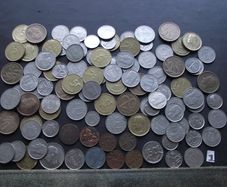 A Lot of 490 grams of Belgian coins