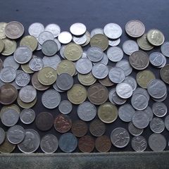 A Lot of 490 grams of Belgian coins