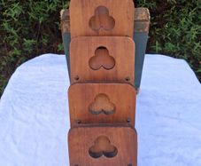 Arts and Crafts Letter/Message Rack(1930s)