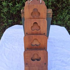 Arts and Crafts Letter/Message Rack(1930s)