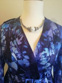 KATE MACMAHON Designer at Debenhams Floral Midi Wrap Dress New With Tag RRP 130 Euro. Size UK14