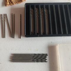 Lot of 48 USSR Metric Twist Drill Bits Set 1mm-40pcs 1.2mm-8pcs HSS