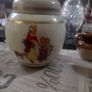 A Beautiful Old 1960s Yardley Ceramic Talcum Powder or Ginger Jar with Original Top Image 5