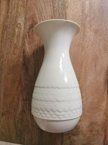 Tall Belleek vase