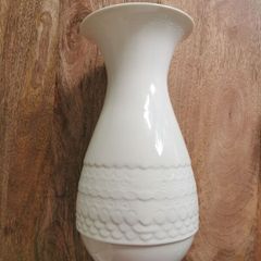 Tall Belleek vase
