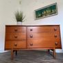 Vintage Retro Mid Century Teak Sideboard/Chest of Drawers by Symbol Image 9