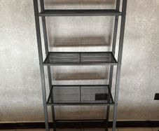 Shelf 4 Tiers Metal Ladder