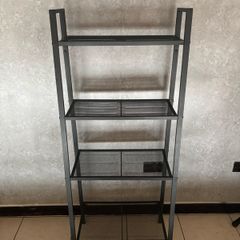 Shelf 4 Tiers Metal Ladder