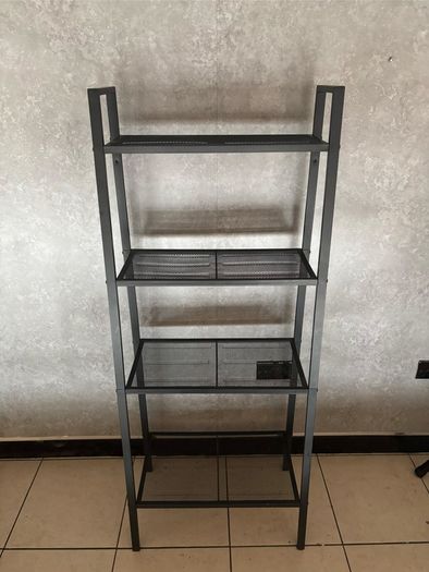 Shelf 4 Tiers Metal Ladder
