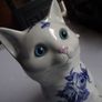 Vintage Set of 3 Ceramic cats by Just Cats & Co. Staffordshire - Circa 1980's Image 9