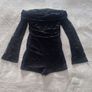 Beautiful Black Lace Playsuit Image 5