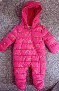 Baby Girl Snowsuit
