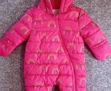 Baby Girl Snowsuit