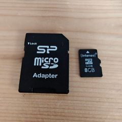 8GB Intenso MicroSD memory card