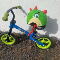 Kids Balance Bike and Helmet