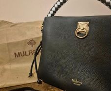 Beautiful black leather bag