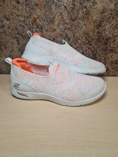 womens SKECHERS ARCHFIT REFINE air cooled trainers slip on Size UK 3 EU 36 (AT2)