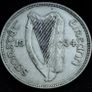 Ireland - 1934 - Half Crown - Silver - Horse - KM.8 - [2744] Image 2