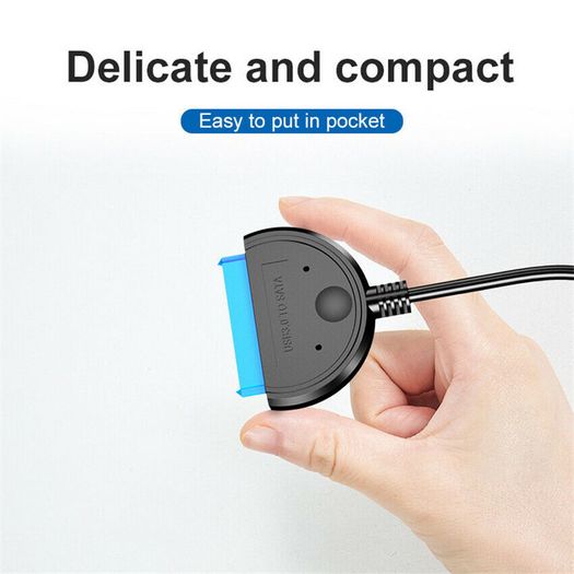 USB 3.1 (Type-C & Type-A) to SATA 3.0 (5Gbps) Converter Adapter Cable for 2.5" SATA HDD/SSD (Brand New/Warranty)