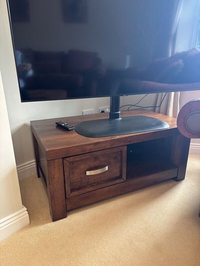3-Piece Suite, Footstool & Solid Wood Furniture