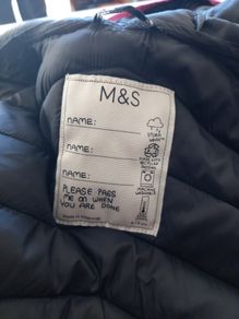 M&S girl's coat, size 9-10