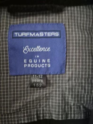 Turfmasters kids show jacket