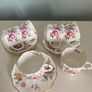 Set of six Royal crown Derby coffee cups and saucers Image 9